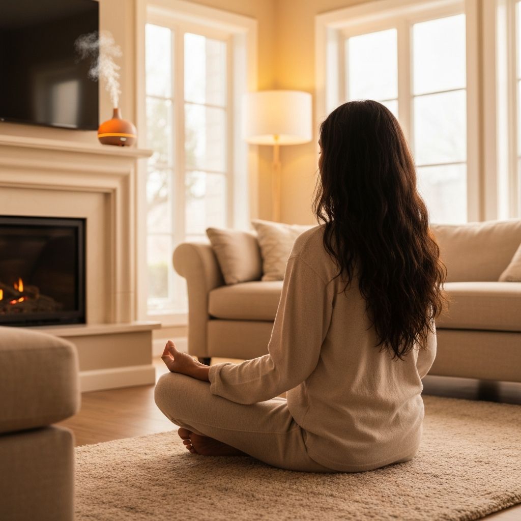 Relaxing home environment with Cendrix diffuser